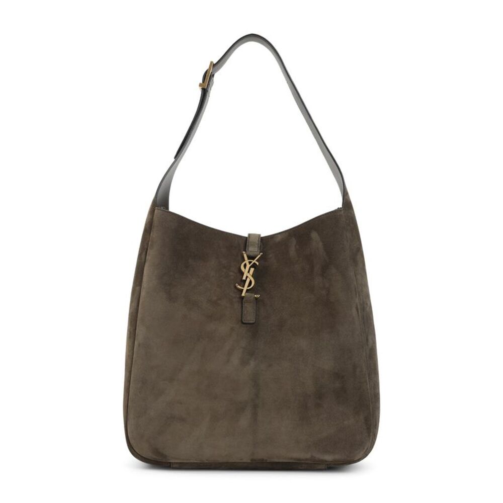Saint Laurent Le 5 Ã 7 Suede Bag Women